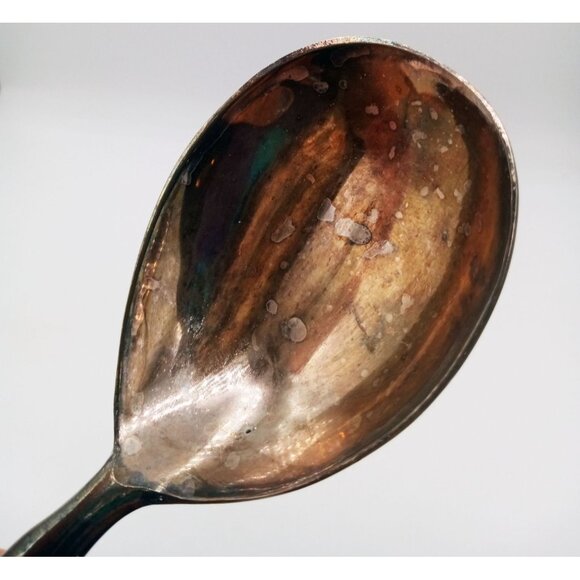 Salad Serving Tongs Silver Plated Metal Vintage 10 In Unbranded Kitchen Utensils - Picture 11 of 16